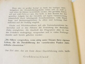 Alfred Rosenberg, Das Partei-Programm, Wesen, Grundsätze und Ziele der NSDAP, A5, 64 Seiten