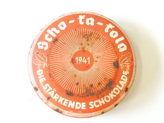 Scho-ka-kola Dose Wehrmacht Packung datiert 1941, leer,...