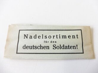 Nadelsortiment für den deutschen Soldaten, ein...