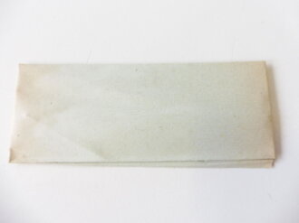 Nadelsortiment für den deutschen Soldaten, grünliches Papier, sie erhalten  ein Stück aus dem originalen Bündel