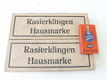 "Rasierklingen Hausmarke" 1 Pack aus der originalen Umverpackung
