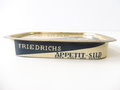 Friedrichs Appetit-Sild, leere Blechdose 12 x 8 x 2cm