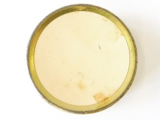Lisners Deutscher Rheinkrone Kaviar, leere Blechdose 7,5 x 2,5cm