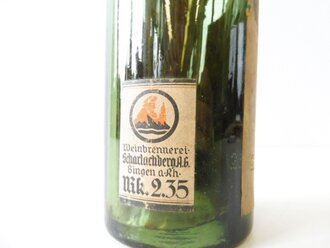 Flasche " Weinbrandverschnitt Scharlachberg" Höhe 24cm