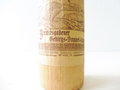 Steinzeug Flasche " Berchtesgadener Gebirgs-Doppel-Enzian" Höhe 21cm, leer