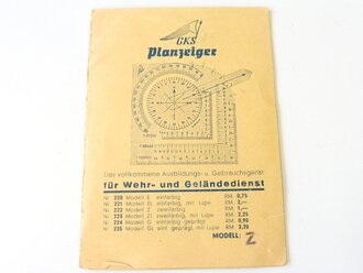 GKS Planzeiger in Hülle