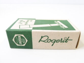 Preßstoff Rasierer Rogerit in Umverpackung, 1 Stück aus altem Bestand