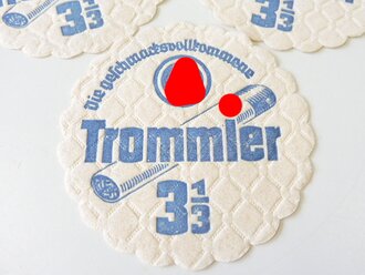 Bierglasuntersetzer mit Werbung " SA Trommler "...