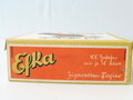 Paket EFKA Zigarettenpapier, Steuerbanderole mit Hakenkreuz geschwärzt