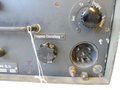 10 Watt Sender h, ( 10 W.S.h.) für Sturmgeschütz datiert 1943. Frontplatte Originallack , Gehäuse überlackiert, Funktion nicht geprüft