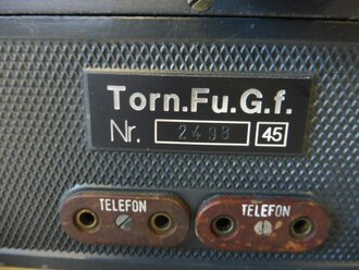 Tornisterfunkgerät Wehrmacht, Gehäuse...