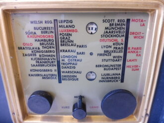 Luftwaffe Empfänger ER 3, Ln 25478. Voll durchrestauriertes Stück, nach Angaben des Verkäufers mit voller Funktion