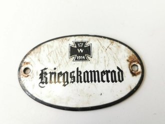 Ehrenschild „Kriegskamerad“ für...