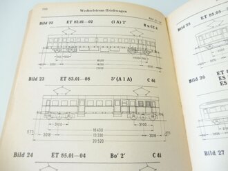 939b "Merkbuch für die Fahrzeuge der Reichsbahn" Elektrische Lokomotiven, Trieb-, Steuer- und Beiwagen, Ausgabe 1941 mit 350 Seiten