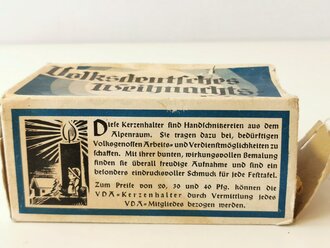 Schachtel "Volksdeutsches Weihnachtslicht"