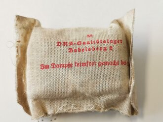 Deutsches Rotes Kreuz Sanitätslager Babelsberg, Verbandpäckchen