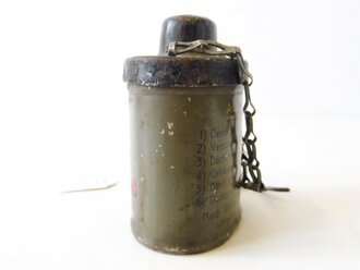 1. Weltkrieg, Armee Feld-Lampe "Mikra" Originallack