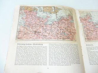 Sammelbilderalbum "Deutschland" Herausgegeben von der "Badischen Presse"  16 Seiten, komplett