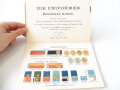 "Die Uniformen der Deutschen Armee", Verlag Moritz Ruhl Leipzig. 24 Seiten