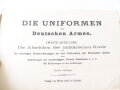 "Die Uniformen der Deutschen Armee", Verlag Moritz Ruhl Leipzig. 24 Seiten