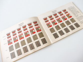 "Feldgrau in Krieg und Frieden"Uniformtafeln sämtlicher Truppenteile 1915 mit 32 Seiten