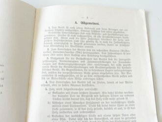 H.Dv.478, Vorschrift für das Untersuchen und Instandsetzen des Allgemeinen Heergerätes. 15 Seiten, DIN A4