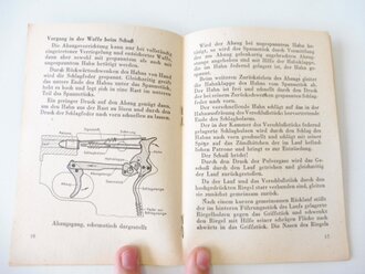 "Die Pistole 38" Beschreibung und Handhabung mit 28 Seiten