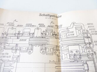 D660/2 " Leichter Zugkraftwagen 3t ( Sd.Kfz.11) Ersatzteilliste des Fahrgestells vom 15.03.38 mit 102 Seiten und vielen Anlagen