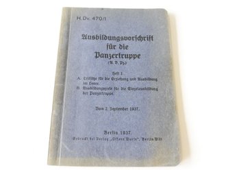 H.Dv.470/1 Ausbildungsvorschrift für die...