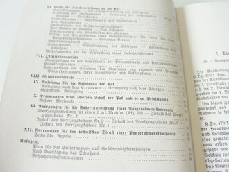 Das Panzer-abwehrbuch, datiert 1939/40, A5, 100 Seiten