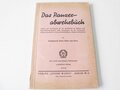 Das Panzer-abwehrbuch, datiert 1939/40, A5, 100 Seiten