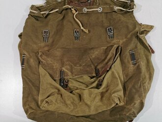 Rucksack für Gebirgstruppen der Wehrmacht mit Reichsbetriebsnummer
