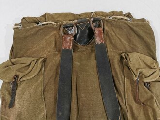 Rucksack für Gebirgstruppen der Wehrmacht mit Reichsbetriebsnummer