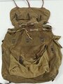 Rucksack für Gebirgstruppen der Wehrmacht mit Reichsbetriebsnummer