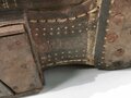 Kavallerie, Paar Stiefel für Mannschaften, ungeschwärzte Kammerstücke, Sohlenlänge 28,5cm