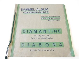 Sammel Album " Diamantine Schuhputz" 13 Serien...