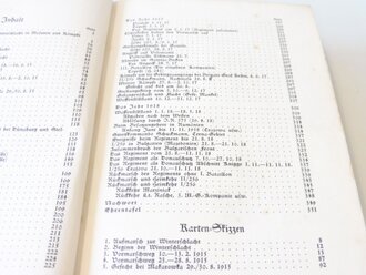 "Geschichte des Reserve Infanterie Regiment Nr.256" von 1936 mit 397 Seiten plus Anlagen