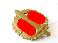 SA Sportabzeichen in gold, Hersteller Bonner Kunstabzeichen Bedarf, getragenes Stück