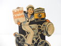 DAIMON Werbeaufsteller aus Pappe aus den 30/40iger Jahren. 14 x 19cm
