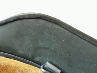 Heer, Stahlhelm Modell 1940, originaler Rauhtarn (gesandet) Zusammengehöriges Stück, in allen Teilen Original