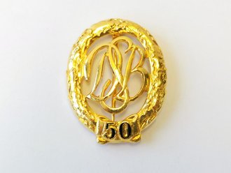 BRD, Deutsches Sportabzeichen in gold "50"