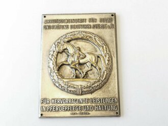 BRD, Plakette für Verdienste in Pferdehaltung- und...