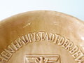 Keramik Teller "München Hauptstadt der Bewegung Weihnachten 1941" Durchmesser 27cm