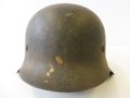 Stahlhelm Waffen SS M42, ungereinigtes Stück