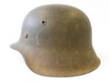 Stahlhelm Waffen SS M42, ungereinigtes Stück