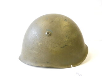 Italien 2. Weltkrieg, Stahlhelm M33, Originallack