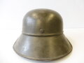 Bulgarien 2. Weltkrieg, Stahlhelm deutscher Fertigung, Originallack und Abzeichen