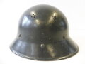 Tschechoslowakei, Stahlhelm 2. Weltkrieg Zivilschutz, Originallack