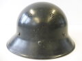 Tschechoslowakei, Stahlhelm 2. Weltkrieg Zivilschutz, Originallack