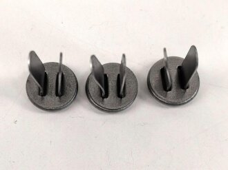 REPRODUKTION, Satz Stahlhelm Nieten Wehrmacht zum befestigen des Innenfutters. Passend für M35/40 und 42.